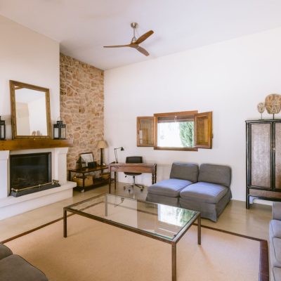 Ibiza Villas 2000 villa tegui TV area