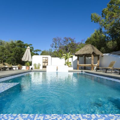 pool and jacuzzi